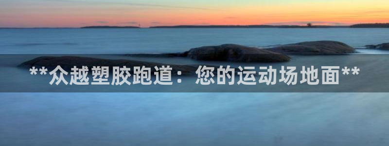 凯时国际网站域名：**众越塑胶跑道：您的运动场地面*