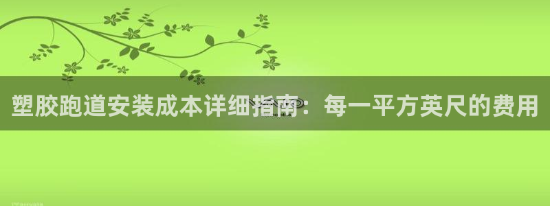 尊龙凯时网站赌愽做假吗：塑胶跑道安装成本详细指南：每一平方英