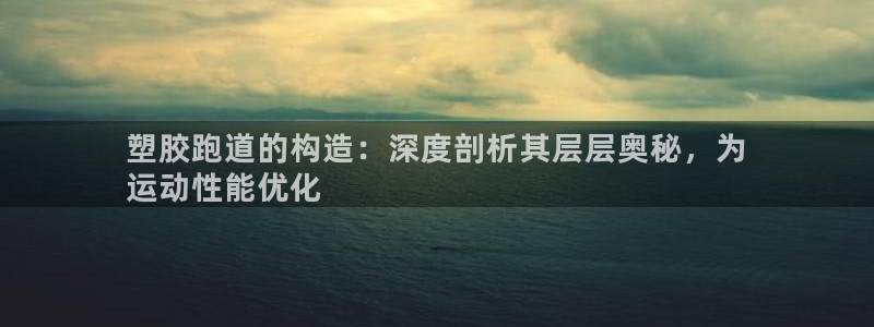 尊龙凯时是大平台吗：塑胶跑道的构造：深度剖析其层层奥秘，为
